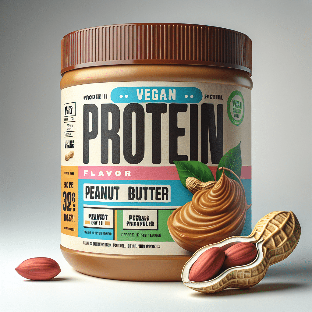 Vegan Protein Powder: Peanut Butter Flavor