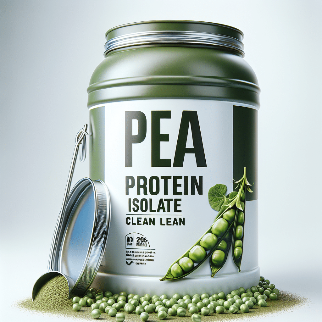 Pea Protein Isolate Clean Lean: Pure and Effective