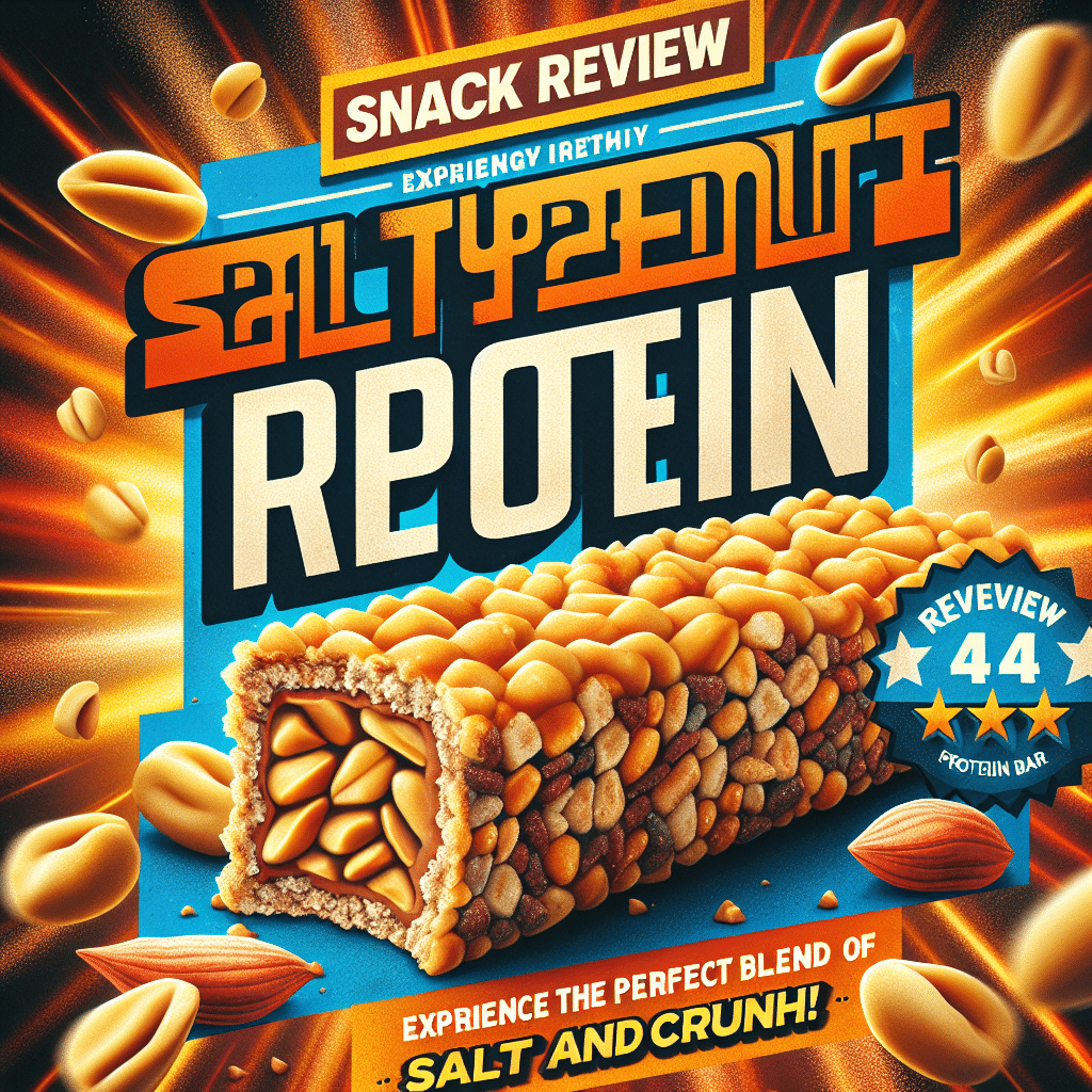 Salty Peanut Protein Bar: Snack Review