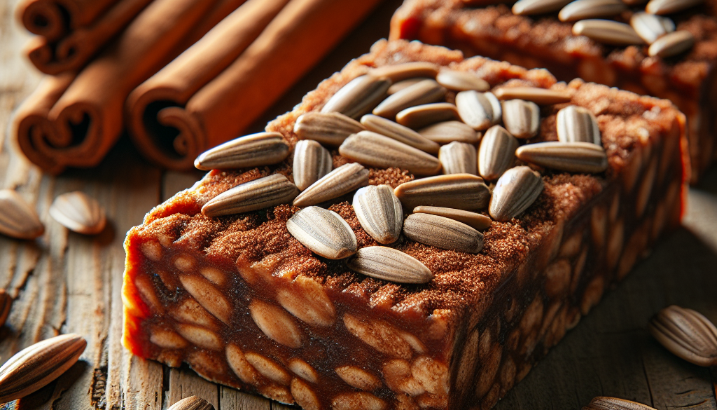 Cinnamon Protein Bars: Sunflower Twist