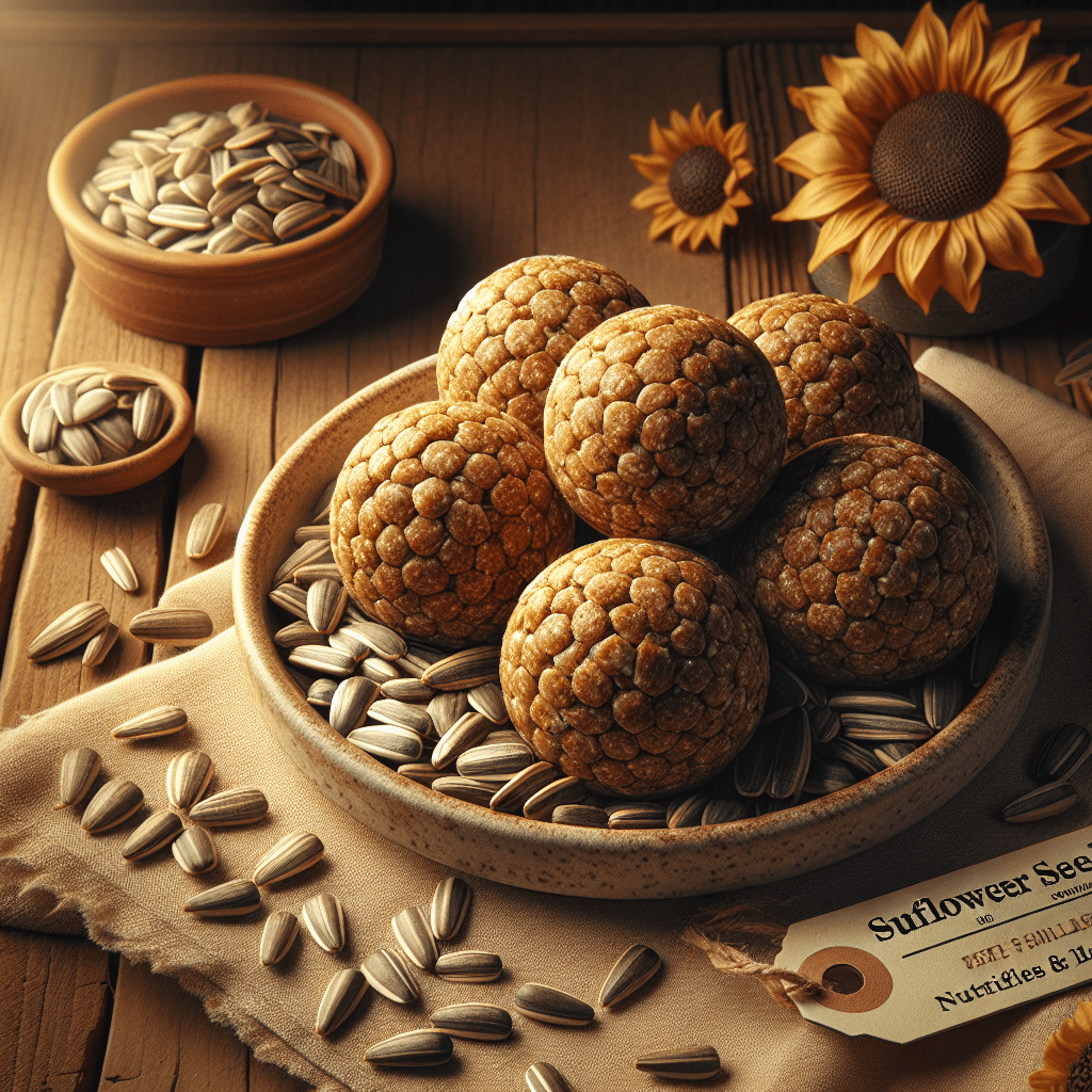 Sunflower Seed Protein Balls: Nutritious and Delicious -ETprotein