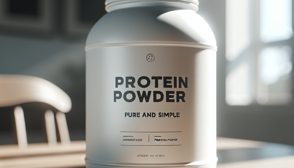 Protein Powder Clear: Pure and Simple