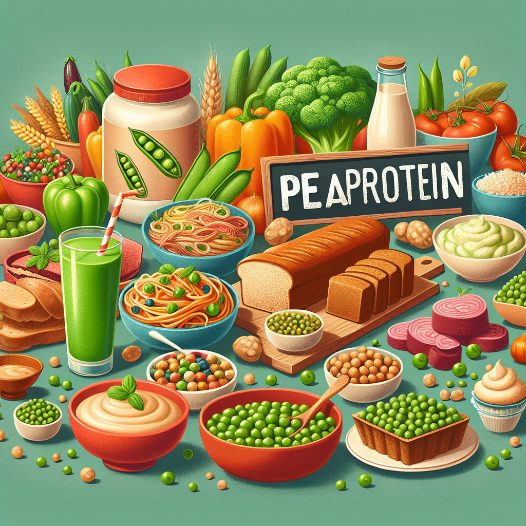 Pea Protein Foods: Healthy and Delicious