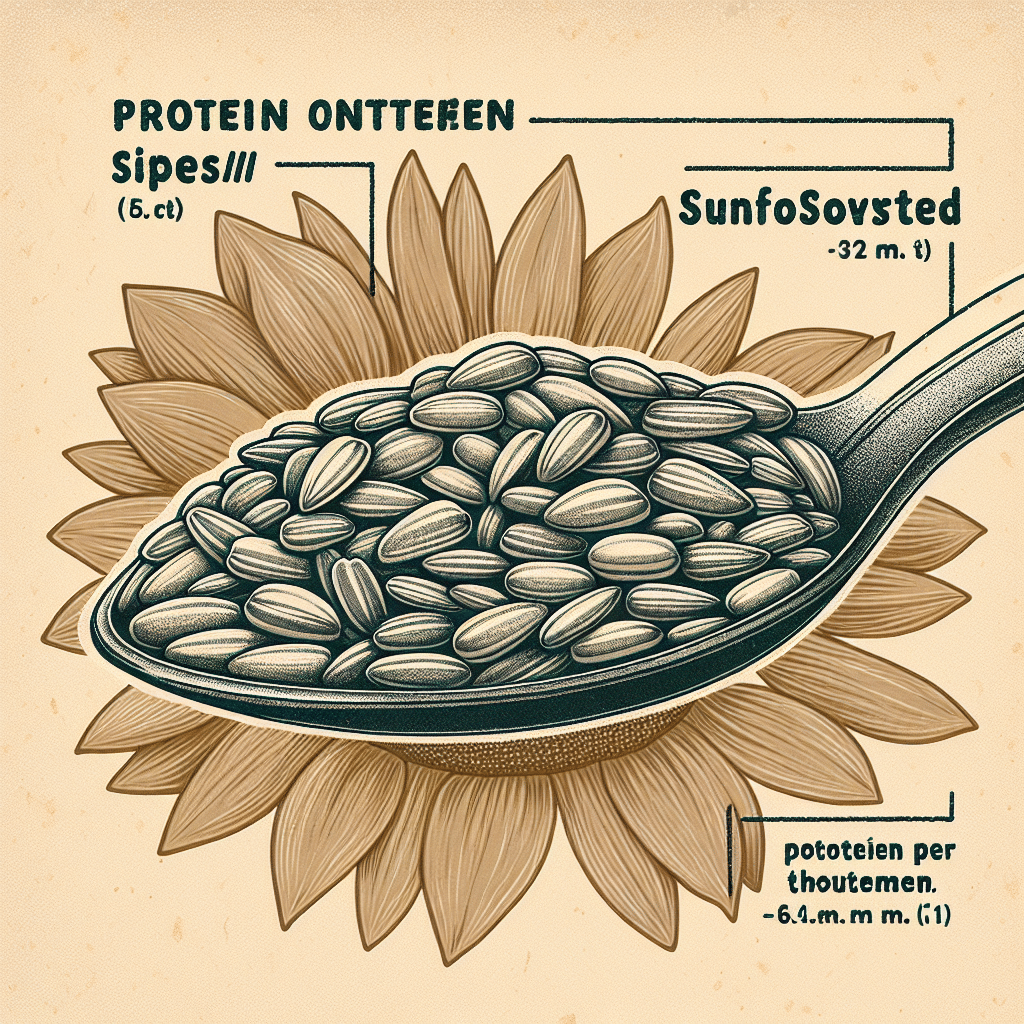 Семена подсолнечника: белок на столовую ложку - ETprotein