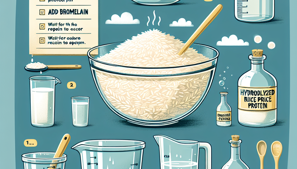 Make Hydrolyzed Rice Protein at Home: DIY Guide