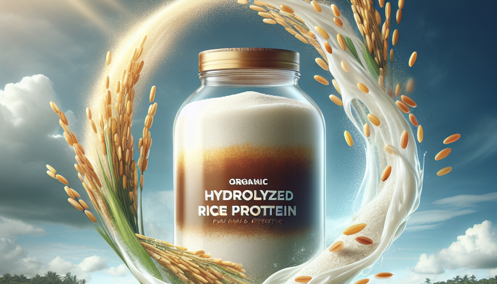 Organic Hydrolyzed Rice Protein: Pure and Effective