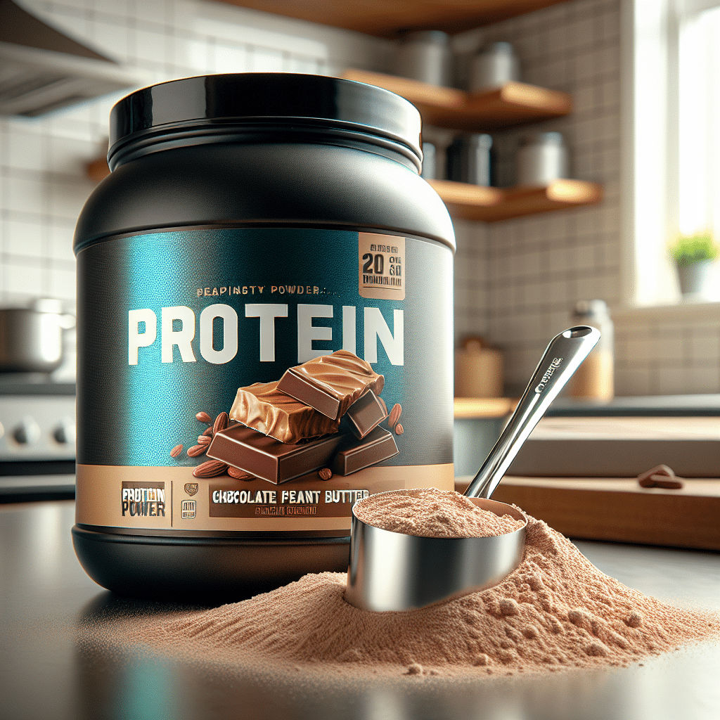 Protein Powder: Chocolate Peanut Butter Flavor