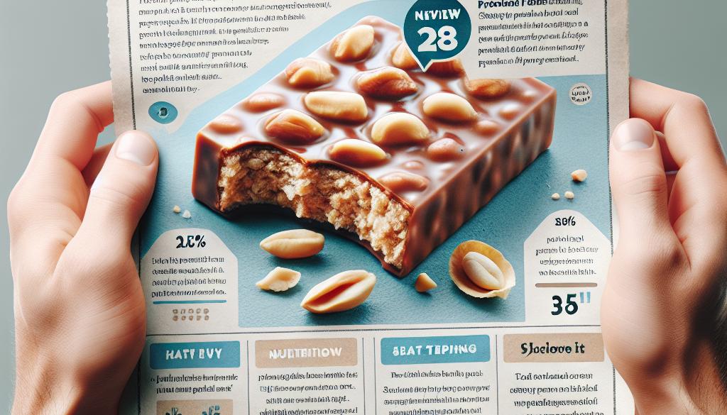 Salty Peanut Bar: Protein Snack Review