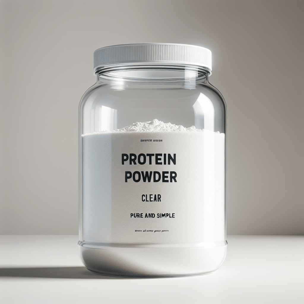 Protein Powder Clear: Pure and Simple