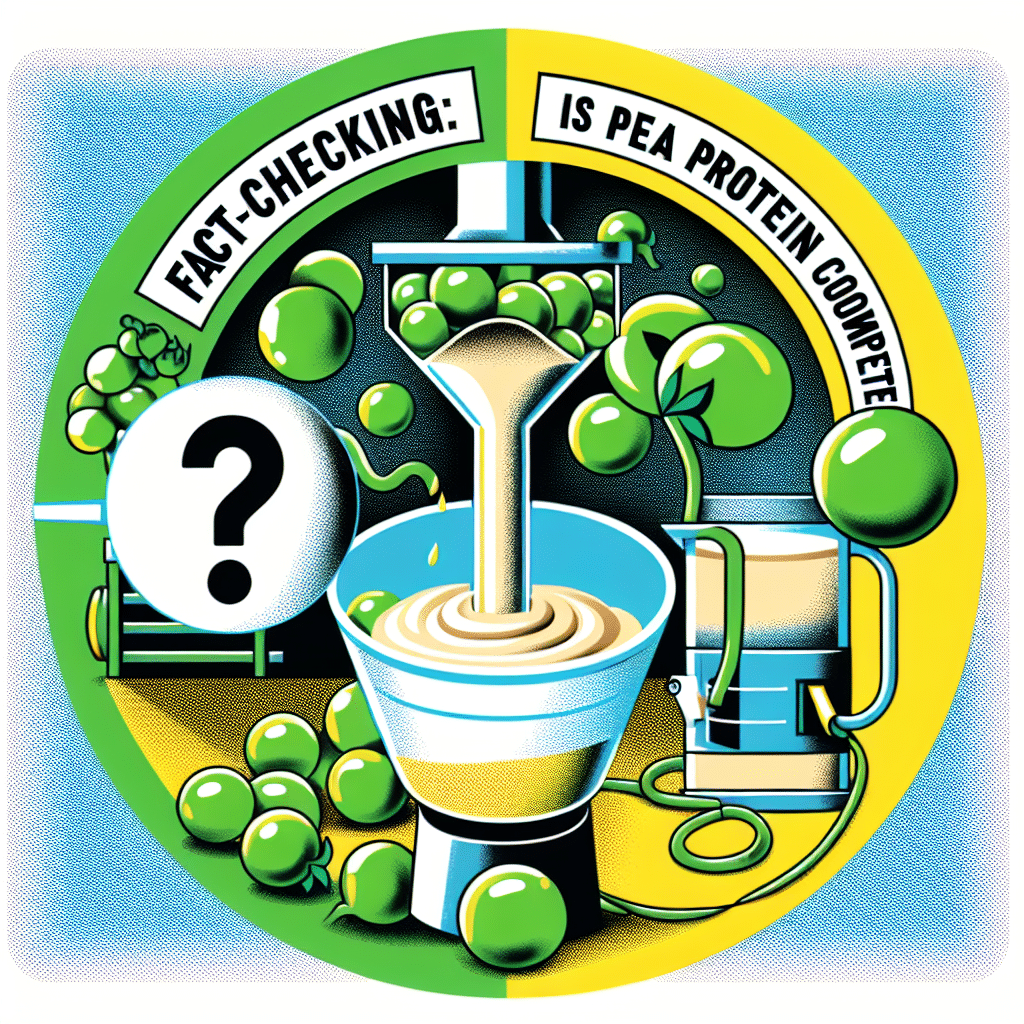 Is Pea Protein Not Complete: Fact-Checking