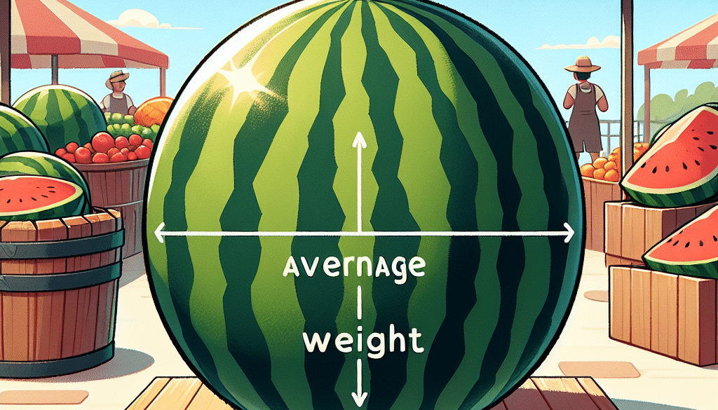 Average Watermelon Weight: Guesstimate Before You Lift