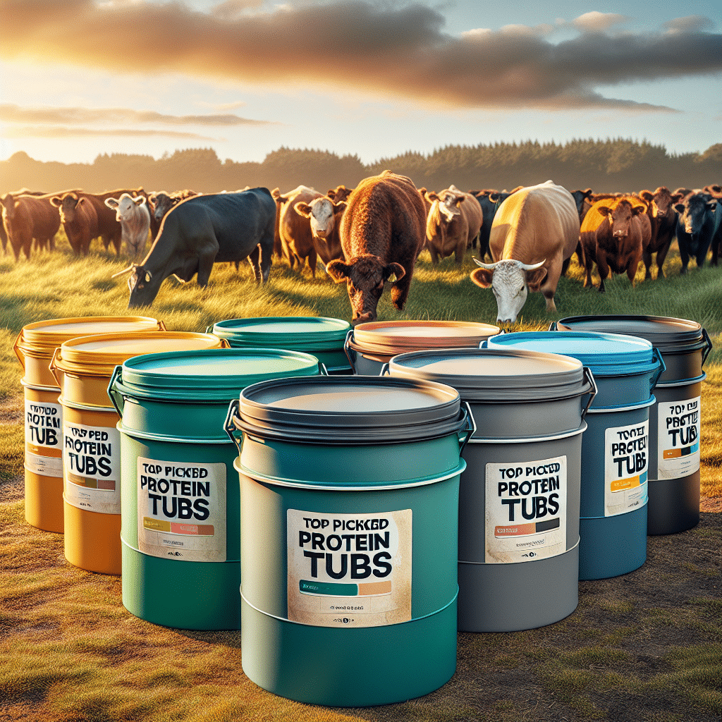 Best Protein Tub for Cattle: Top Picks -ETprotein