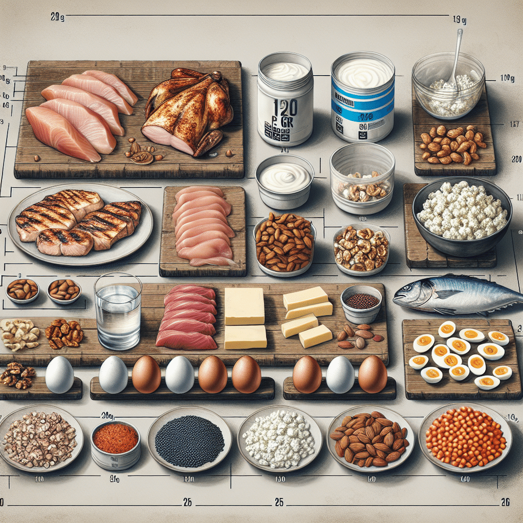 Visualizing 120 Grams of Protein: What It Looks Like