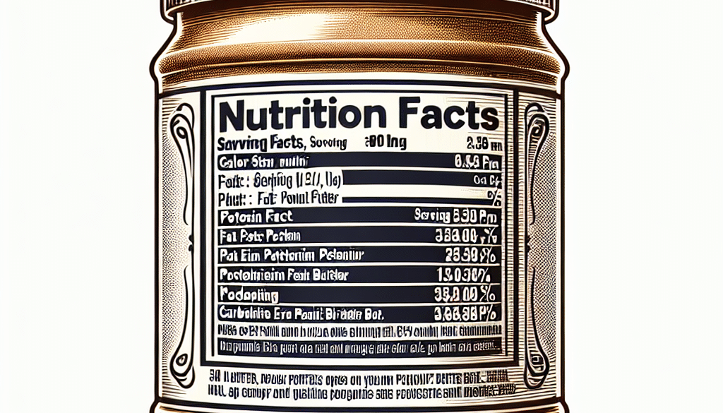 Peanut Butter Label Nutrition: Unpacking the Spread