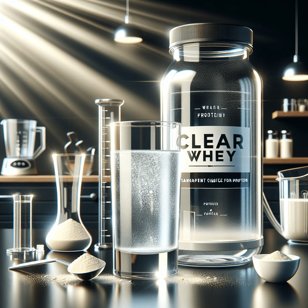 Clear Whey: The Transparent Choice for Protein