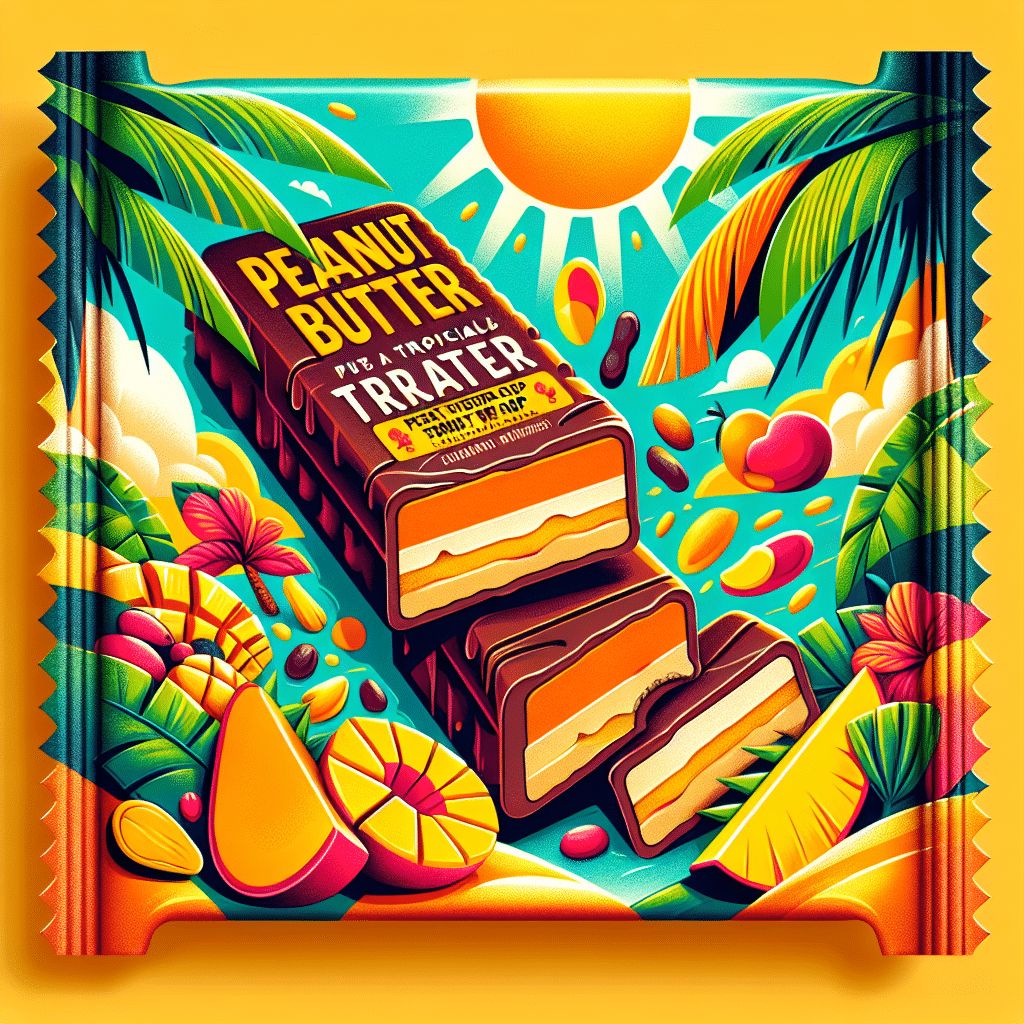 Peanut Butter Cup Protein Bar: Tropical Treat