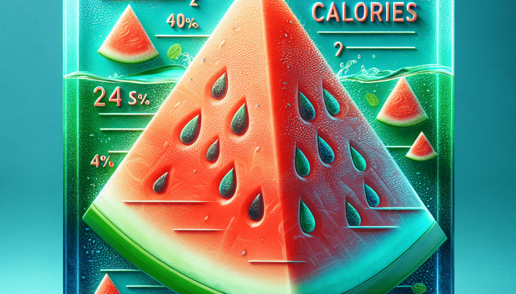 Calories Slice Watermelon: A Refreshing Bite