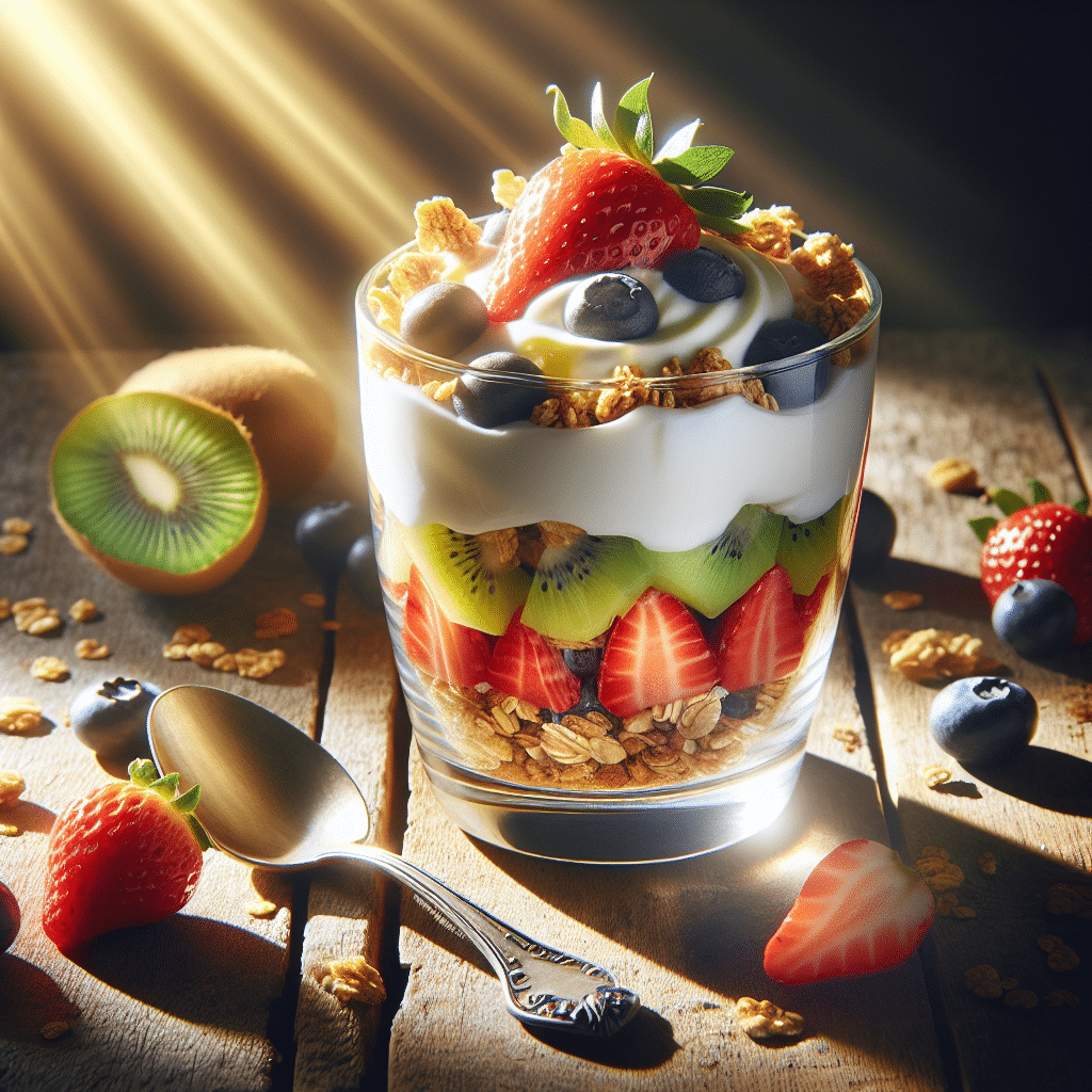 Yogurt Parfait: High Protein Morning Delight