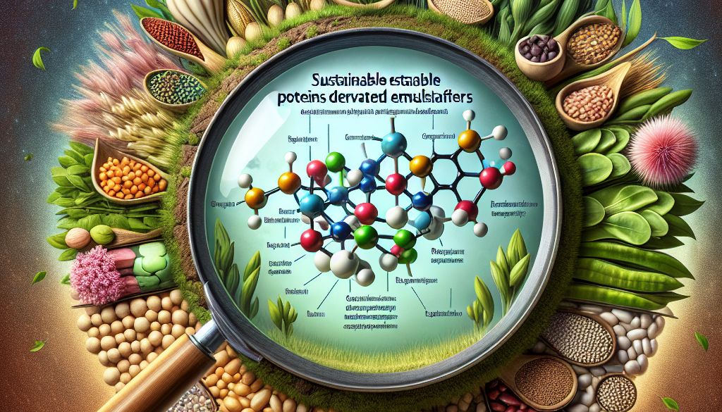 Emulsifiers Derived from Sustainable Proteins: Eco-Friendly Choices