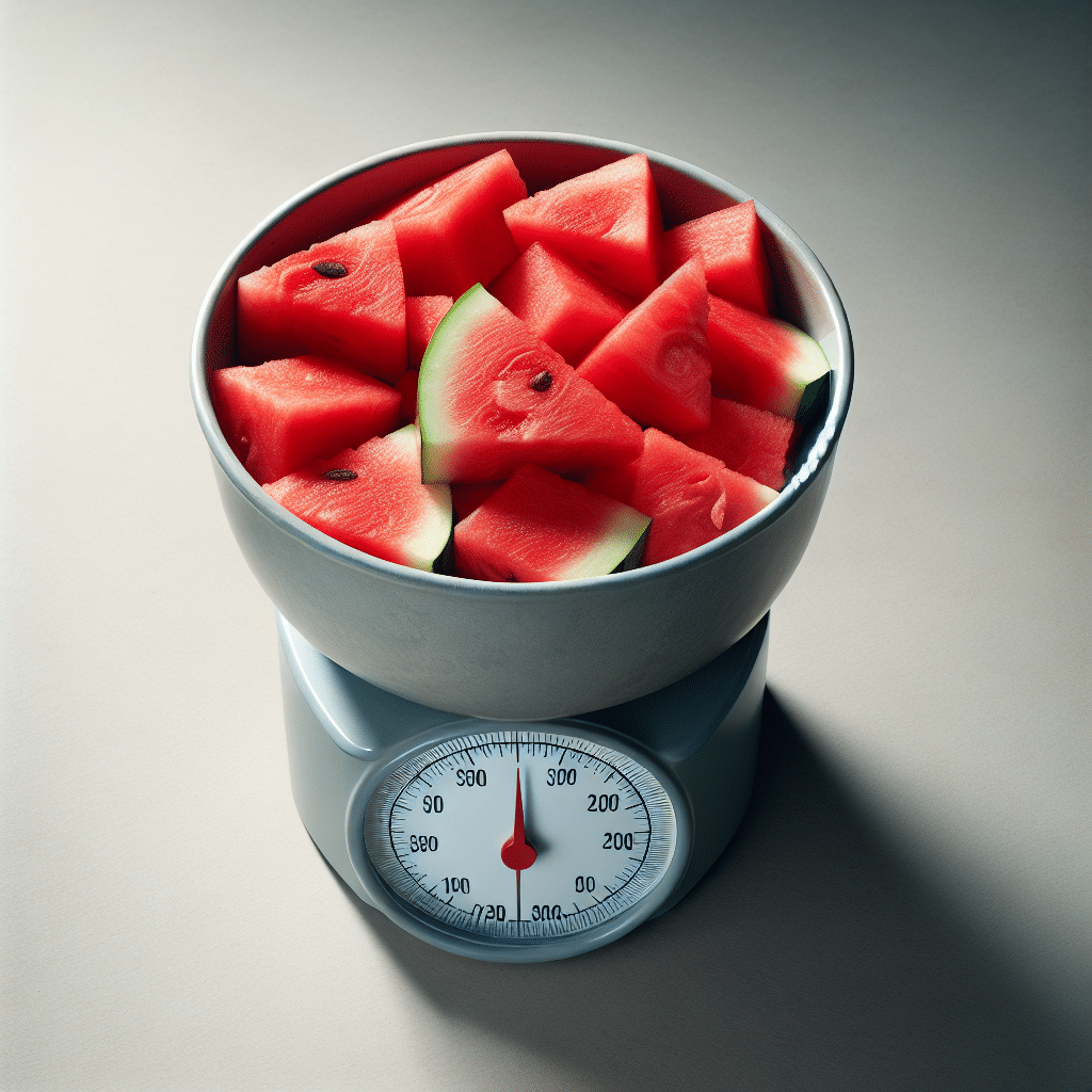 Cup of Watermelon Weight: Perfect Portions
