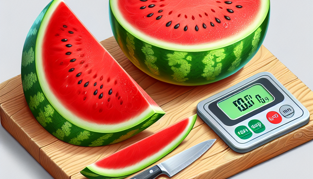 100 Grams of Watermelon Look Like: Visual Guide