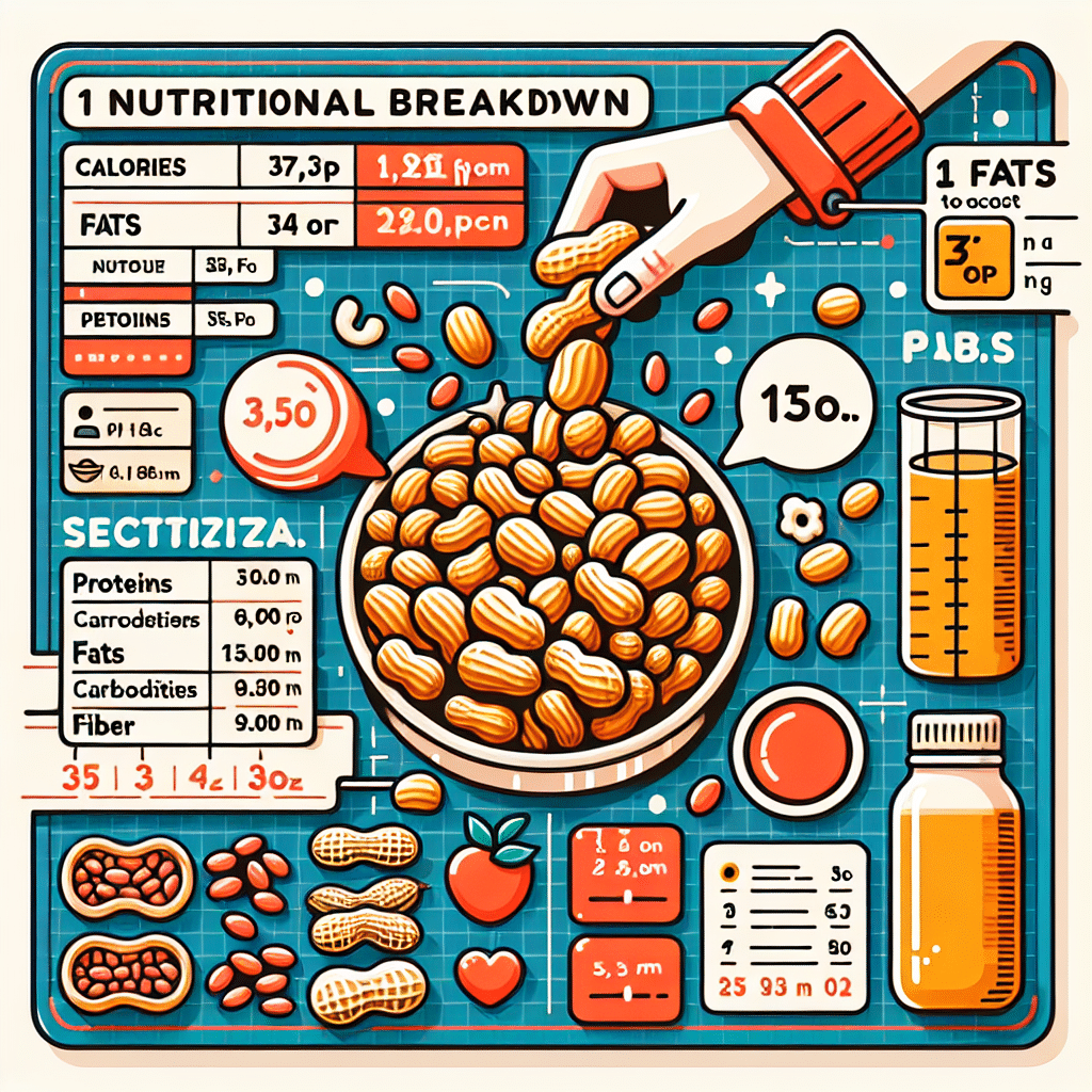 1 Oz Peanuts Calories: Crunching the Numbers