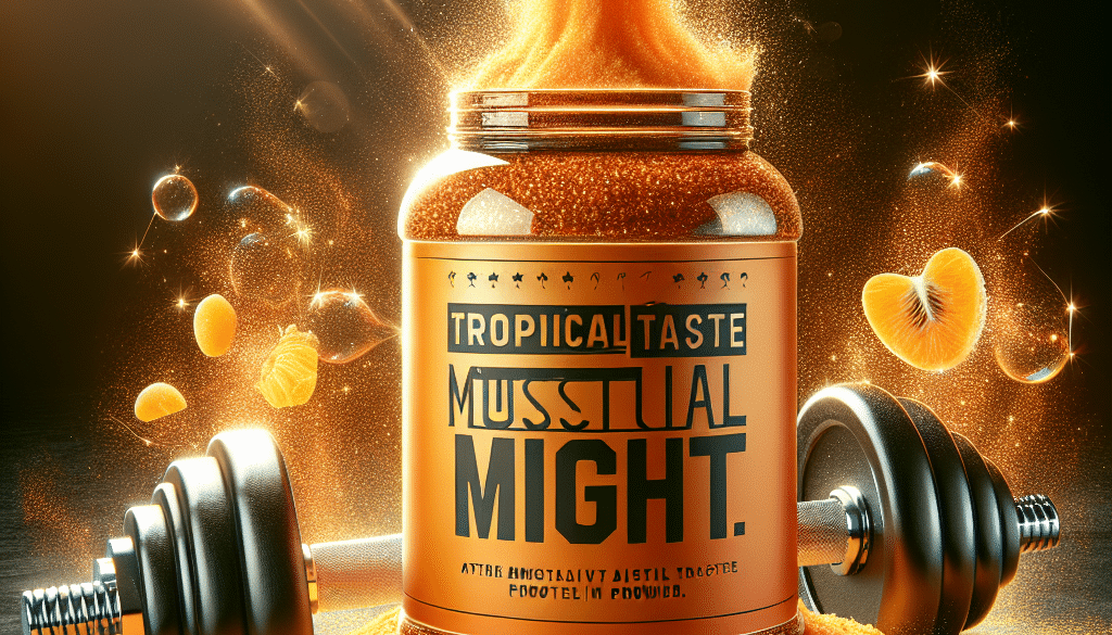 Orange Protein Powder: Tropical Taste, Muscular Might