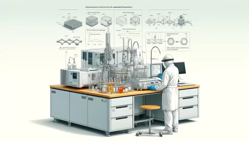 HPLC-GC MOSH Detection in Rice.Advanced HPLC-GC method for MOSH detection in rice detailed, showcasing extraction, purification, analysis, and application for improved food safety analysis.