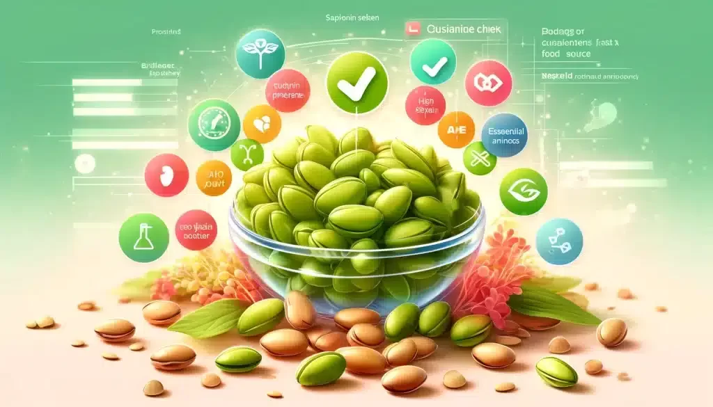 Research And Utilization Of Nutritional Value Of Saponin Seeds.Comprehensive analysis of saponin seeds' nutritional value, amino acid profile, and safety based on long-term consumption, highlighting their potential as a food source.