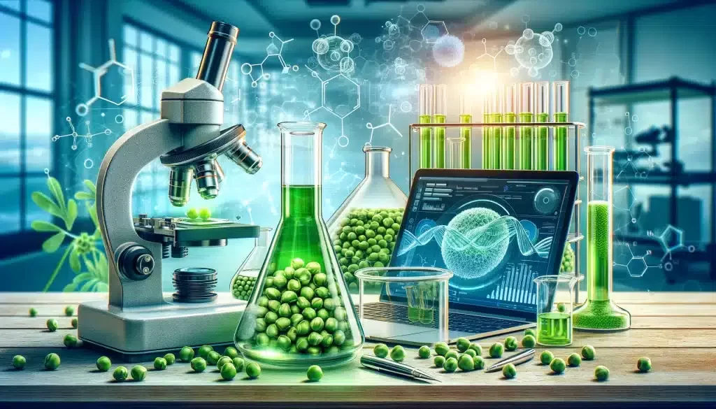 Analysis of Sensory Characteristics and Peptide Composition in Peas: A Correlation Study.Explore the correlation between pea peptides' sensory characteristics, enzymatic hydrolysis, debittering treatments, and enhanced antioxidant activity in this insightful study.