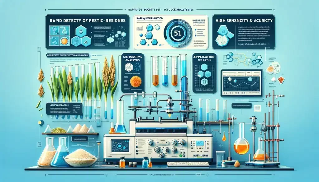 Pesticide Analysis in Rice, Leeks, Tea via GC-MS/MS.A study presents a rapid, sensitive method for detecting 51 pesticide residues in rice, leeks, and tea using GC-MS/MS analysis.