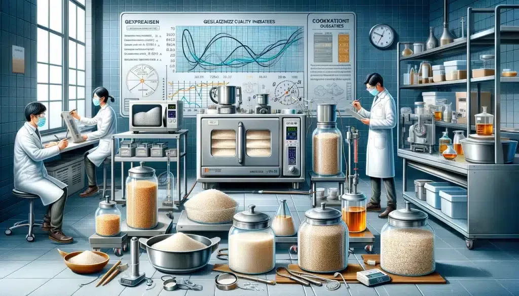 Study On The Correlation Between Rice Chalkiness And Rice Cooking Quality.Exploring the impact of rice chalkiness on cooking quality, texture, and sensory attributes under high-pressure and microwave conditions, advancing culinary science.