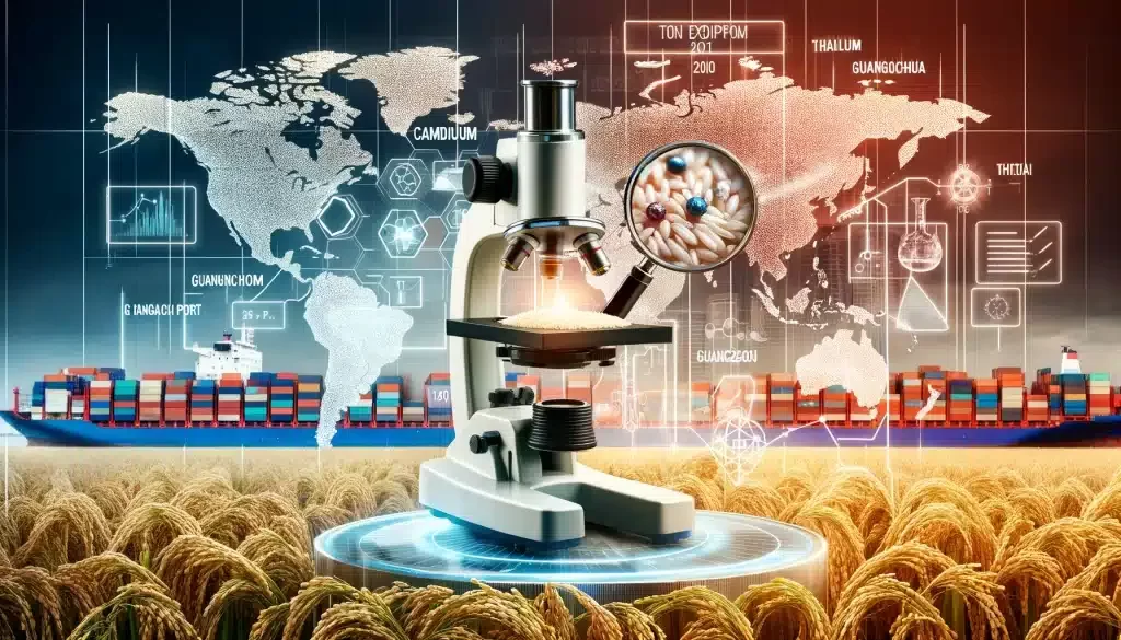 Analysis Of Cadmium Content In Imported Rice From Thailand.Evaluating cadmium levels in Thai rice imports to ensure food safety, guiding policy decisions, and highlighting the importance of rigorous testing.