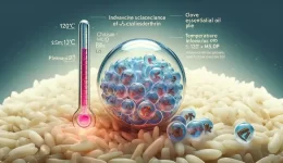 Clove Oil Microcapsules Enhance Rice Preservation.Exploring a novel microcapsule preservative using chitosan, β-Cyclodextrin, and clove oil, enhancing rice shelf life by regulating fatty acid oxidation and microbes.