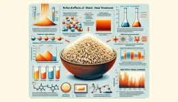 Moist Heat's Impact on Rice Starch Structure & Digestion.Exploring the effect of moist heat treatment on rice starch digestibility through advanced analytical methods, offering insights for food processing technology.