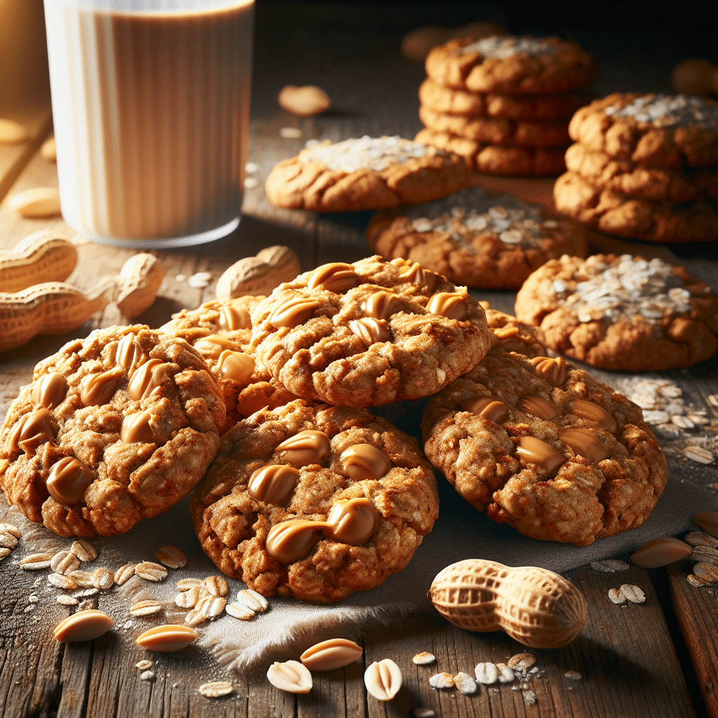 Oatmeal Peanut Butter Protein Cookies: Wholesome Muscle Treats