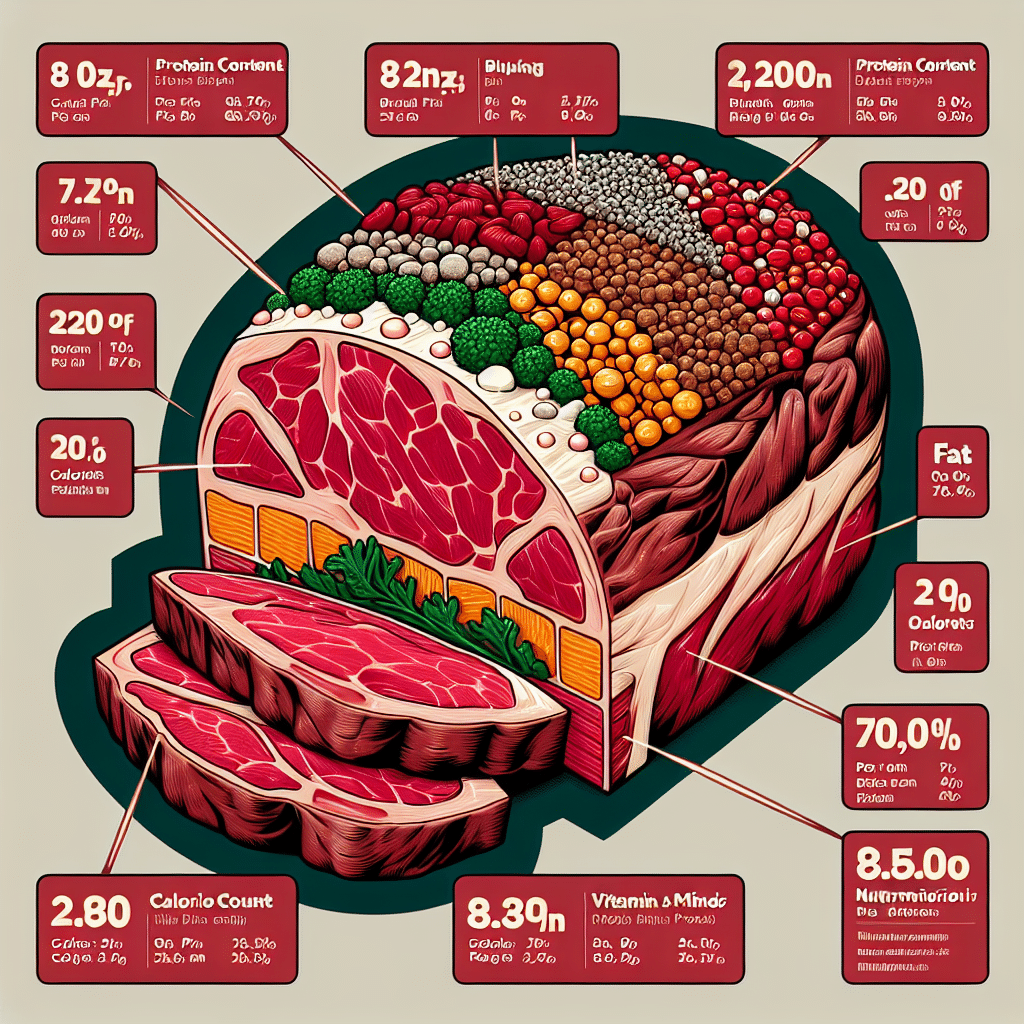 8 oz Ground Beef Protein: Detailed Breakdown