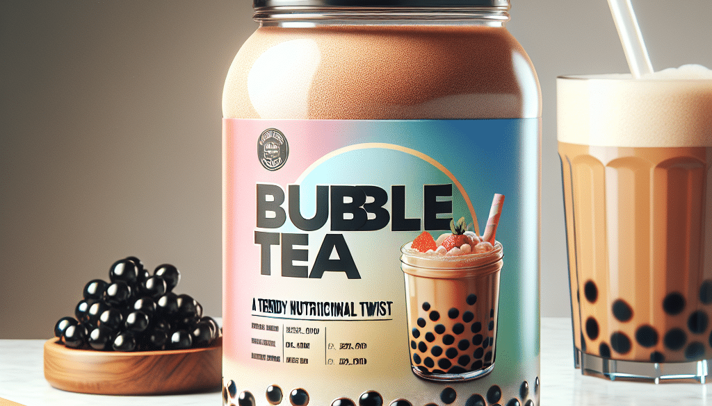 Bubble Tea Protein Powder: A Trendy Nutritional Twist