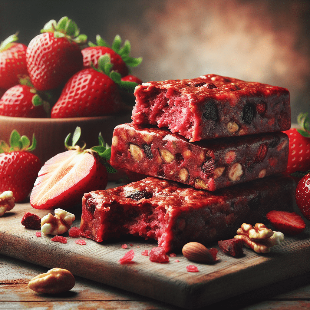 Strawberry Protein Bars: Fruity, Nutritious Snack Options -ETprotein