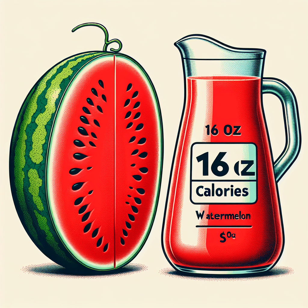 16 oz of Watermelon Calories: Juicy Details