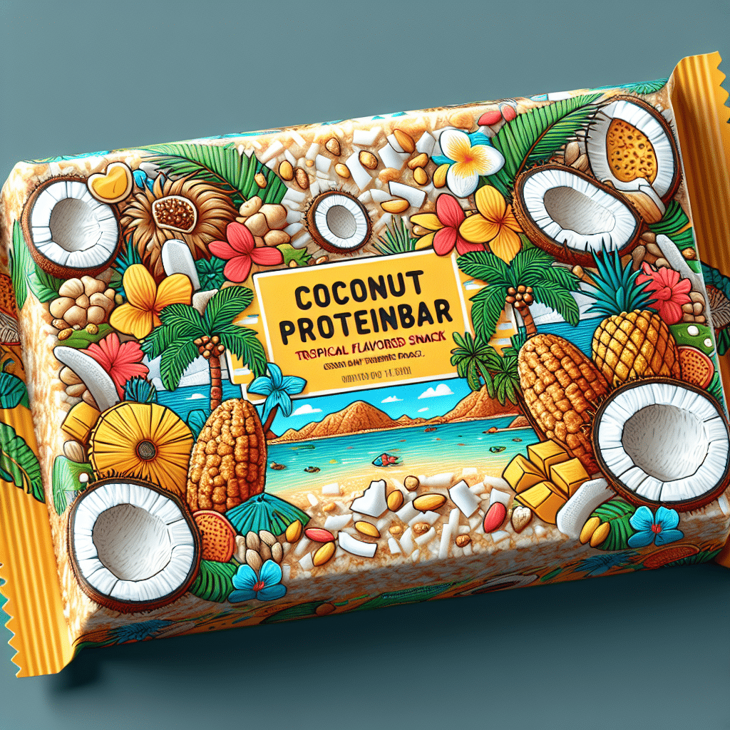 Coconut Protein Bar: Tropical Flavored Snack Ideas