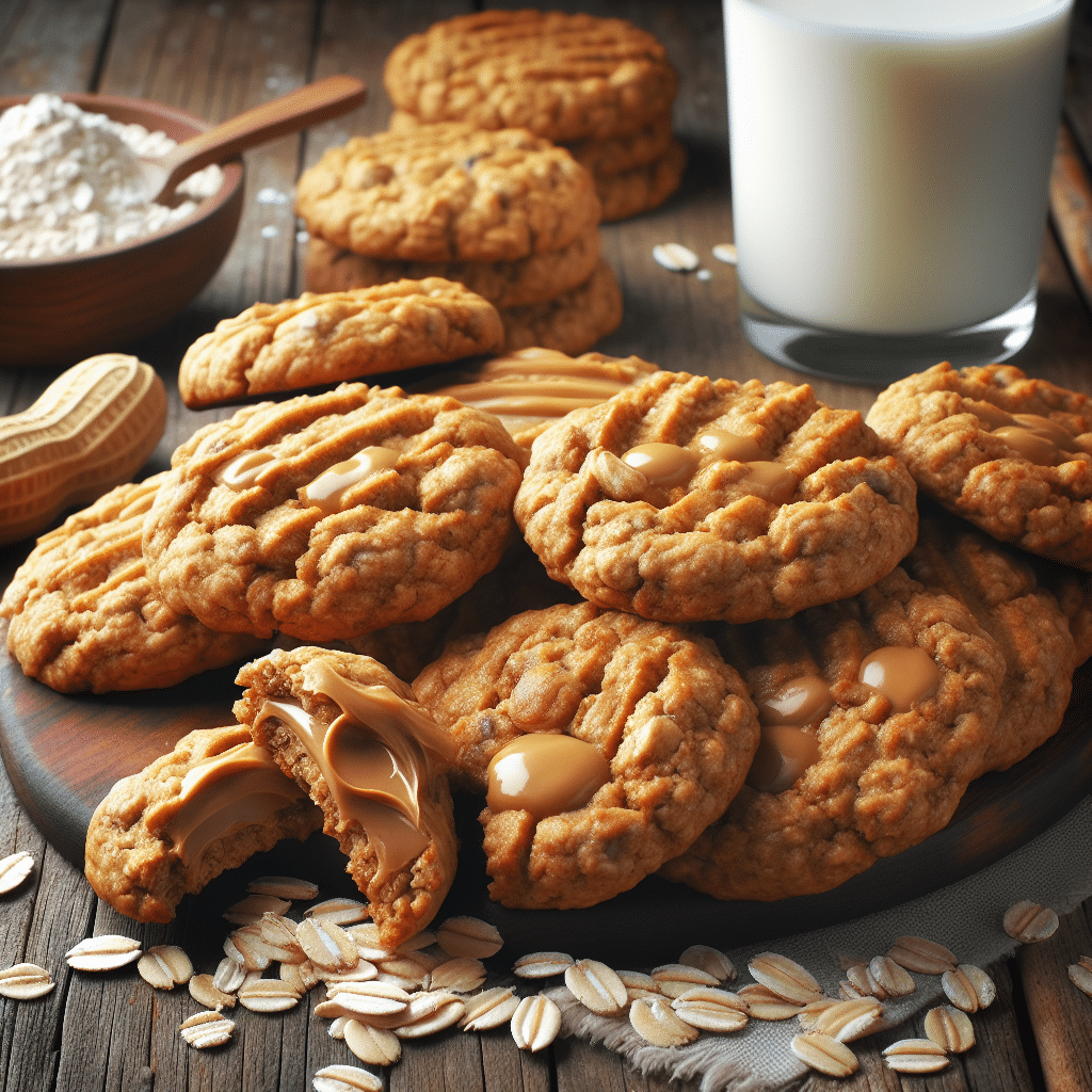 Protein Oatmeal Peanut Butter Cookies: Wholesome Muscle Treats