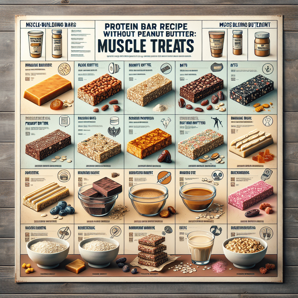 Рецепт протеинового батончика без арахисового масла: разнообразные  лакомства для мышц - ETprotein