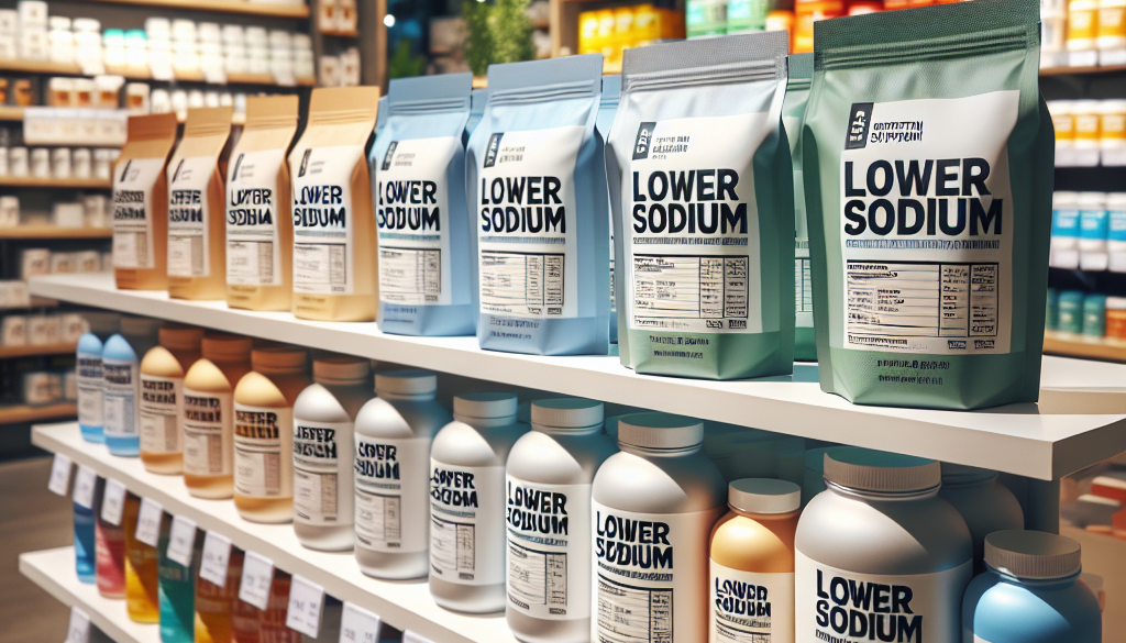 Lower Sodium Options in Protein Supplements: Healthier Choices