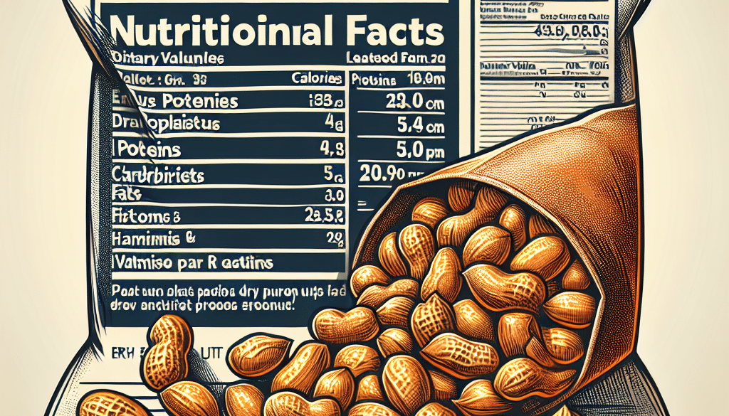 Peanuts Dry Roasted Nutrition Facts: Crunchy Nutritional Crunch