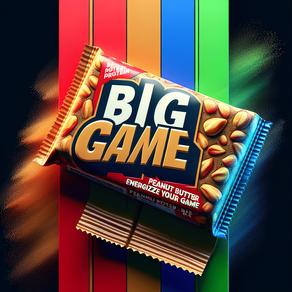 Big Game Peanut Butter Protein Bar: Energize Your Game