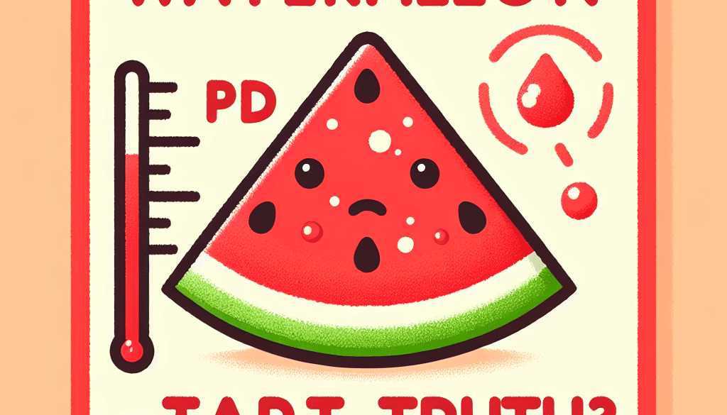 Watermelon Acidity: A Tart Truth?