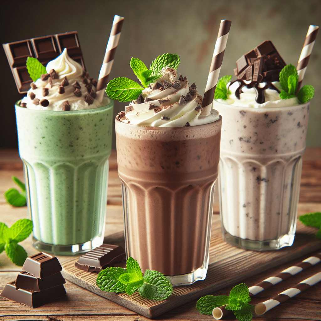 Mint Chocolate Protein Powder: Dessert-Inspired Smoothies