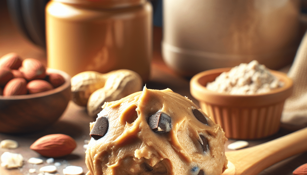 Peanut Butter Protein Cookie Dough: Raw Muscle Treat