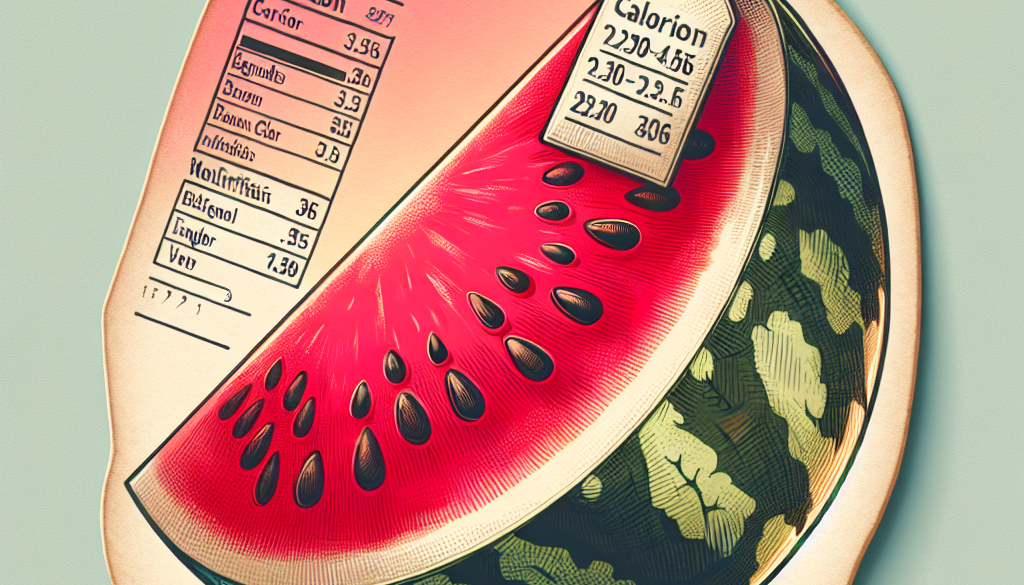 Quarter Watermelon Calories: Sweet and Nutritious